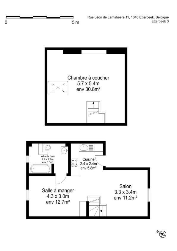 Apartment in Brussels, Lantsheere by Homenhancement SA Buitenkant foto